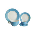 16PCS 20PCS Ceramic Stoneware Solid Color Glazed Dinner Set (6160012)